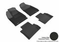 3D MAXpider 2015-2017 Chrysler 200 Kagu 1st & 2nd Row Floormats - Black