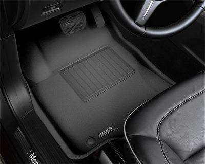 3D MAXpider 2017-2020 Hyundai Elantra Kagu 1st & 2nd Row Floormats - Black