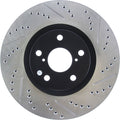 StopTech 5/93-98 Toyota Supra Turbo Left Front Slotted & Drilled Rotor