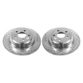 Power Stop 07-11 Volvo S80 Rear Evolution Drilled & Slotted Rotors - Pair