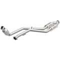DUAL AMG STYLE EXHAUST TIP DRIVER SIDE/LEFT SS EXHAUST TIP 2.25IN ID / 9.50INX3.