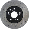 StopTech Slotted & Drilled Sport Brake Rotor Front Right 13 Honda Accord Sport