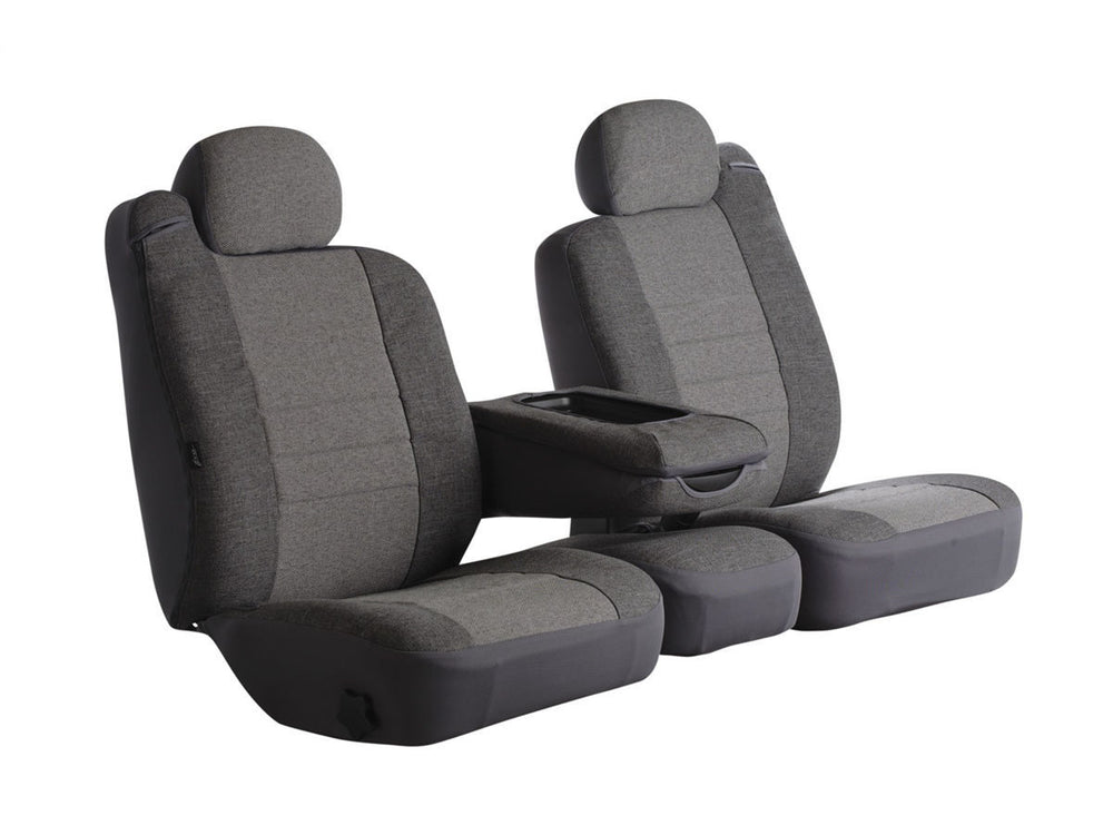OE SEAT COVER GRAY UNIVERSAL CAR HIGH BACK BUCKETS