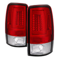 Spyder Ford Super Duty 08-15 LED Tail Lights Chrome ALT-YD-FS07-LED-C