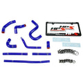 HPS Performance Reinforced Blue Silicone Heater Hose Kit Coolant for Toyota 96-02 4Runner 3.4L V6 with rear heater