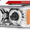 COMBO: 04-11 PROJ H.L CORNER LIGHTS CHROME