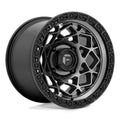 D784 15X10 4X137 GMTL M-BLK-RING 00