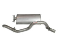 Muffler & Tailpipe for 1984-1998 Jeep XJ Cherokee w/ 2.5L, 4.0L Engines Crown Automotive