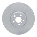 R1 20-25 BMW M340iX Right Front Dimpled and Slotted Brake Rotor