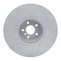 R1 20-25 BMW M340iX Right Front Dimpled and Slotted Brake Rotor