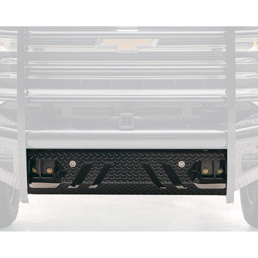 Black Steel Chevy HD Replacement Lower Guard with Sensors