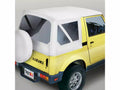 Rugged Ridge Factory S-Top White Denim Clear Windows Samurais