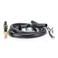 6.7 Powerstroke 2011-17 Crankcase Vent CCV Re-Route Kit ( Includes : Two Alum Plates O rings Bolts Fittings and Hose. )