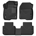 X-act Contour Front & 2nd Seat Floor Liners For 2019-2026 Silverado 1500/1500 LTD/2500 HD/3500 HD, Sierra 1500/1500 Limited/2500 HD/3500 HD Extended Cab Husky Liners