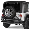 Rugged Ridge 3in Double Tube Rear Bumper 87-06 Jeep Wrangler