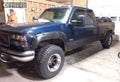 Cast Aluminum Wheels 171 BK 16x10 Machined Lip Black 5 On 139.7 Bolt Pattern -38 Offset ION Wheels