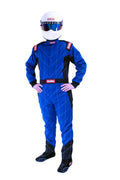Suit Chevron Blue Large SFI-1