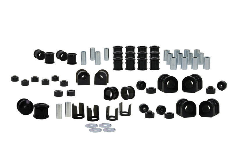 Essential Vehicle Kit 52 Bushings 2 Boots 22 Tubes 2 Bolts 12 Washers 2 Nuts Grease