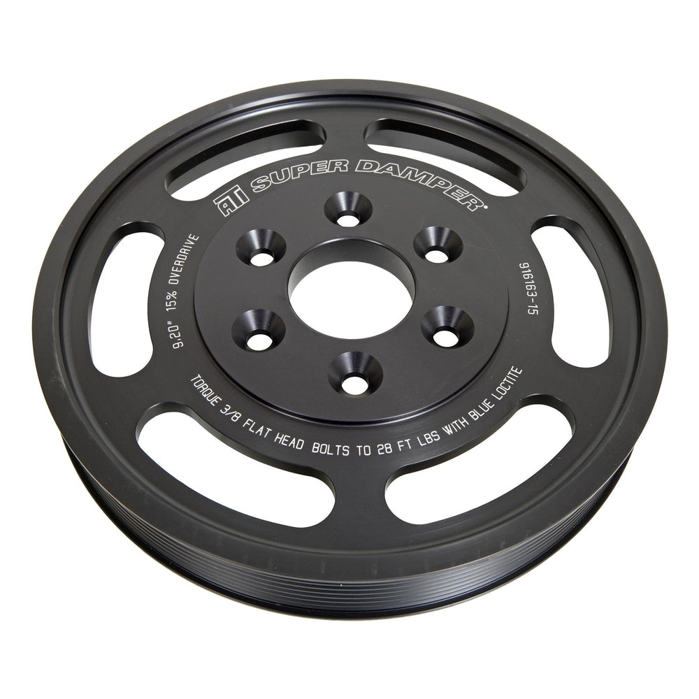 ATI Pulley - Supercharger - 8.29 - 8 Grv - Pro Charger - C7 Corvette - LT1 - Dry Sump