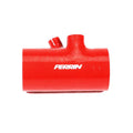PERRIN 22-24 Subaru WRX / 20-25 LGT & OBXT Turbo Inlet Hose w/Turbo Adapter Flange (Short) - Red