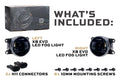 XB Evo Fog Lights: Type S (Set / White)