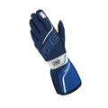 OMP TECNICA GLOVES FIA 8856-2018 BLACK / ANTHRACITE SZ XS