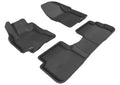 3D MAXpider 2009-2013 Toyota Matrix Kagu 1st & 2nd Row Floormats - Black