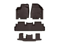 WeatherTech Cocoa Front and Rear Floorliners Fits -22-26 Infiniti Nissan 471698-1-2