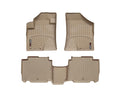 WeatherTech 07-11 Hyundai Veracruz Front and Rear Floorliners - Tan