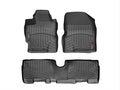 WeatherTech 07-11 Toyota Yaris Front and Rear Floorliners - Black