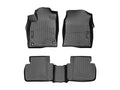 WeatherTech 2016 Honda Civic Sedan Front & Rear FloorLiner - Black