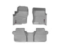 WeatherTech 05+ Nissan Frontier Front and Rear Floorliners - Grey