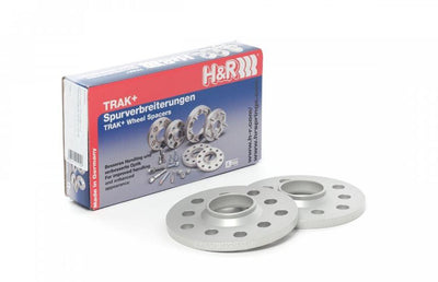 H&R Trak+ 3mm DR Wheel Spacers Bolt 5/120 Center Bore 72.5 Bolt Thread 12x1.5 (Pair) - Black