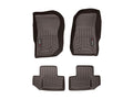 WeatherTech 2014+ Jeep Wrangler Front and Rear FloorLiner - Cocoa