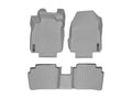 WeatherTech 07-11 Nissan Versa Front and Rear Floorliners - Grey