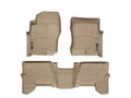 WeatherTech 05-11 Nissan Pathfinder Front and Rear Floorliners - Tan