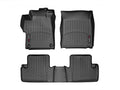 WeatherTech 14+ Honda Civic Front and Rear FloorLiners-Black Fits Coupe Only