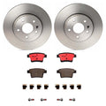Brembo OE 05-08 Jaguar X-Type Rear Disc Brake Kit