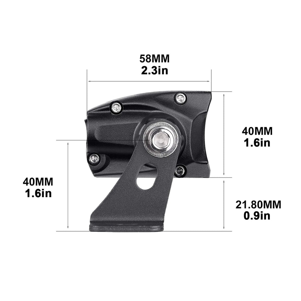 XK Glow Razor Light Bar Fog + Strobe Kit 6in
