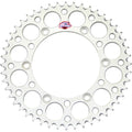 Renthal 02-23 Yamaha YZ 125/ YZ 250/F/X/ YZ450F Rear Grooved Sprocket - Silver 520-49P Teeth