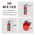 Fire Ext 1lb Max Out Red