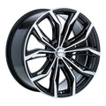 BLACK WIDOW 17X7.5 5X112 ET42 CB66.6 BLACK MACHINED