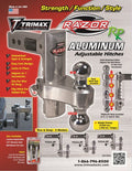4IN PIN & CLIP ALUMINUM DROP HITCHDUAL BALL INCLUDED