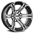 ITP SS 212 14x6 / 4x137 BP / 4+2 Offset Machined Wheel
