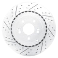 R1 18-25 Genesis G70 Rear Left Drilled & Slotted Geoperformance Rotor