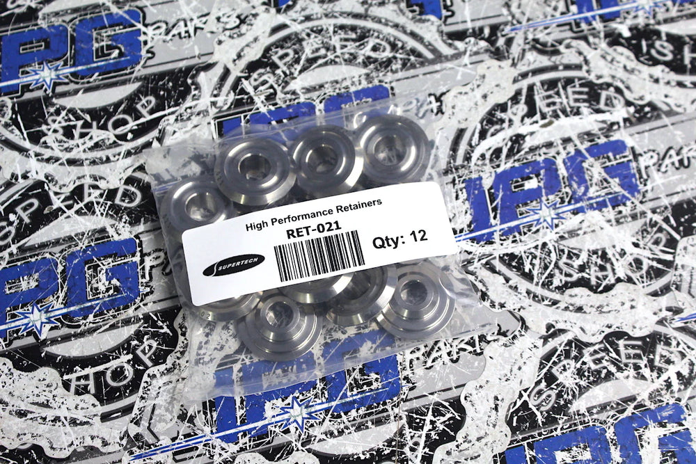 Supertech VW Titanium Retainer for 7mm Valves Stem Triple Groove - Set of 12