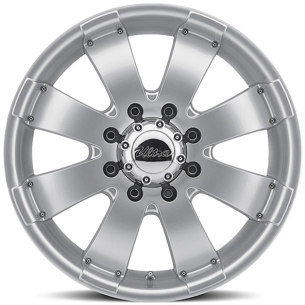 Ultra Wheel silver auto part