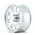 Cast Aluminum Wheels 171 PO 15x8 Polished 6 On 139.7 Bolt Pattern -27 Offset ION Wheels