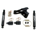 Zone Offroad 05-21 Ford F-250/F-350 SuperDuty Dual Steering Stabilizer Kit - Black