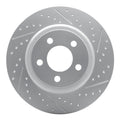 R1 20-25 Mercedes-Benz Gle350 Rear Left Drilled & Slotted Geoperformance Rotor